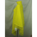 High Neck Fringe Poncho Sweater for Women, Acrylic Wool, Free Size, Multiple Colors Available. 