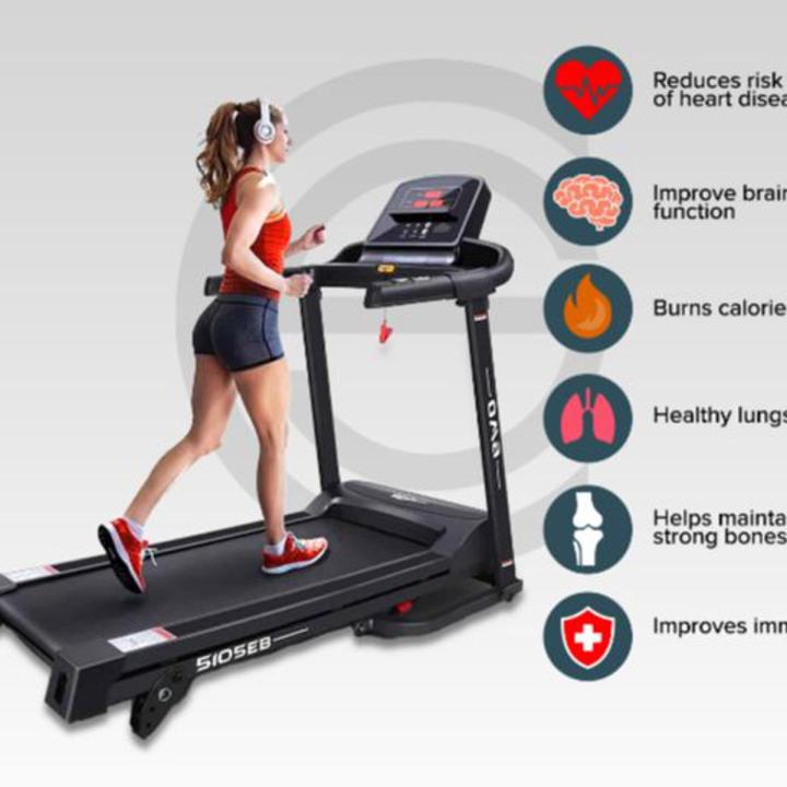 Foldable Motorized Treadmill OMA 5105EB DC MOTOR 2.25 HP PEAK
