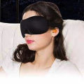 Travel Smart by Conair Eye Mask & Earplug Set, Black. 