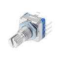360 Degree Rotary Encoder Code Switch Digital Potentiometer EC11 5 Pins 15mm Shaft 20Pcs. 