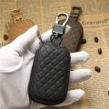PU Leather Key Holder Case Keychain Pouch Bag Car Wallet Key Ring Unisex. 