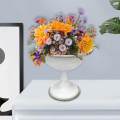 Iron Vase Dried Flower Pot Bunch Holder Dining Room Home Office Table Decor. 