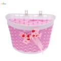 2x Girls Bike Front Basket Kids Detachable Shopping Holder Handlebar Decor. 