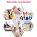 Electronic Fetal Feeling Fetal Doppler For Pregnant Women Measuring Fetal Heart Rate Baby Heartbeat Doppler Fetal.