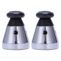JAERBEE Pressure Cooker Relief Jigger Valve 1.5 Inch High 2Pcs Black.
