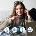 MI In-Ear Earphones with Mic for Android, Vivo, Oppo, High Bass Sound, Noise Cancellation, Comfortable Fit, White Color.