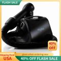 RevAir Reverse-Air Hair Dryer, Vacuum Hair Dryer for All Hair Types, 800 Watts, Black.