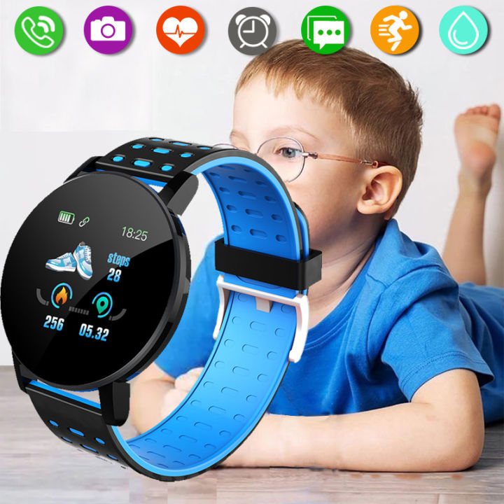 Children's Sports Smart Watch Led Digital Clock Waterproof