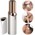 Rechargeable Flawless Face Hair Removal Women Painless Facial Hair Remover Ladies Trimmer Shaver Razor Machine With With Heavy Duty Battery, Imported USB Cable And Led Light For Peach Fuzz Fine Hair Chin Eyebrows Cheek.