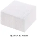 30 Pieces Plastic Mesh Canvas Sheets for Embroidery, Acrylic Yarn Crafting, Knit and Crochet Projects (10.6 x 10.6cm). 