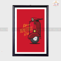 Life is a Beautiful Ride-Motivational Quotes-Fiber Art Photo Frame/Wallmate for Decoration (Code-2535).