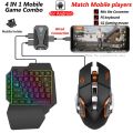 Mix Por/Lite PUBG Gaming Keyboard Mouse Combo Mobile Keyboard And Mouse Converter Mobile Game For PS4 PS5 Xbox Nintendo Switch. 