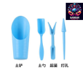 4 Pcs Gardening Tools Set Gardening Tools 4/set Combination Plastic Gardening Tools Set Digging, Moving Seedlings, Punching, Paving, Digging Garden Tools. 