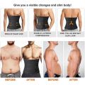 Men Waist Trainer Trimmer Belt for Weight Loss Neoprene Body Shaper Sauna Workout Sweat Belly Belt with Double Straps Shapewear. 