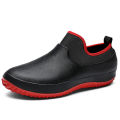 【selevn roind】 Men Slip On Resistant Oil-proof Kitchen Shoes Chef Multifunctional Restaurant Garden Waterproof Safety Work Medical Shoes.