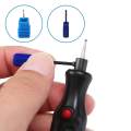 Engraving Pen, Electric Engraver Pen Etching Carve Tool For DIY Stationery School Jewellery Metal Glass Stone Plastic Wood Leather With Diamond Tip, Blue. 
