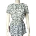 Womens Georgette Stylish Western Top Fashion Tunic for Girls Casual Wear Elegant Lightweight Durable Outfit. 