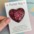 Special Pocket Heart Hug Keepsake and Ornament Bring Joy for Girl Woman Lovers.