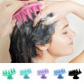 【Daily Necessities For Anyone Store】Hair Shampoo Brush Hair Washing Comb Scalp Massager Care Styling Silicone Portable Head Massage Accessories.