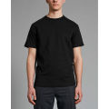Men's Plain Black/white T Shirts PRO 5 Athletic Blank Tees,half sleeve.