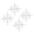 4 X Metal Wire Finger Guard Protection Grid 80 mm PC Fan Cooler.