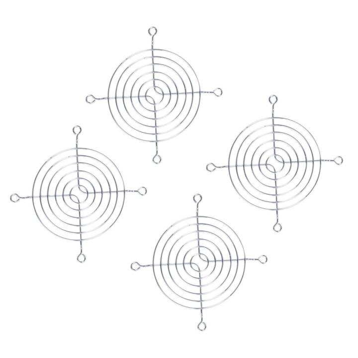 4 X Metal Wire Finger Guard Protection Grid 80 mm PC Fan Cooler | Daraz ...