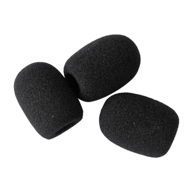 Small%20Mic%20Microphone%20Windscreen%20Soft%20Foam%20Mic%20Cover%20Sponge%20Skin%20Black%201%20Pices%20-%20Image%207