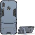 For Huawei Nova 3i Iron Man Stand Cover Hard Armor and Soft Silicone TPU Frame Phone Case.