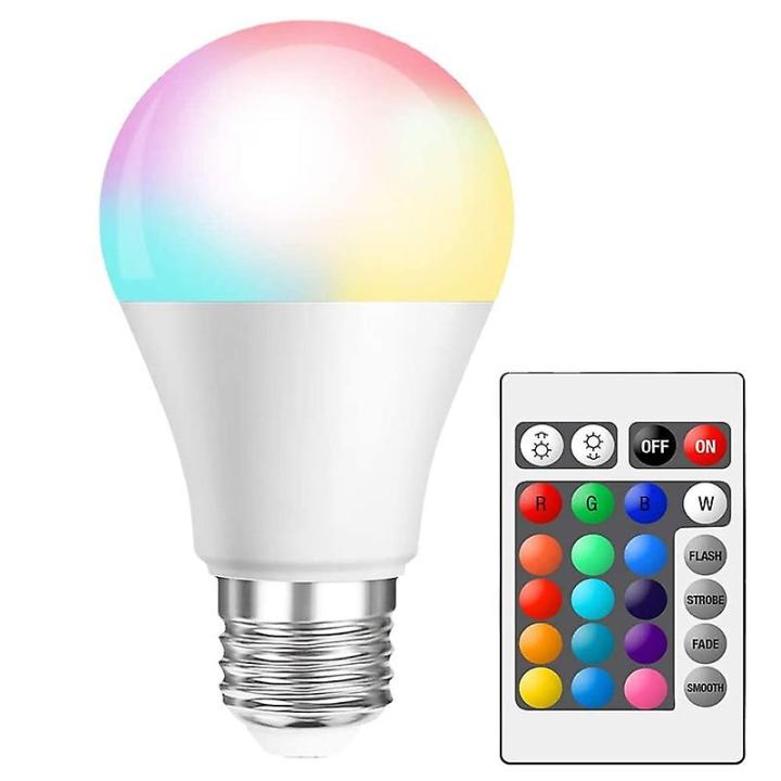 16%20Colors%20RGB%20Bulb%20LED%20Multicolor%20Bulb%20E27%20Base%20220V%20Household%20Lighting%20Dimmable%2024%20Key%20Remote%20Control%20Atmosphere%20Neon%20Light%20-%20Image%202