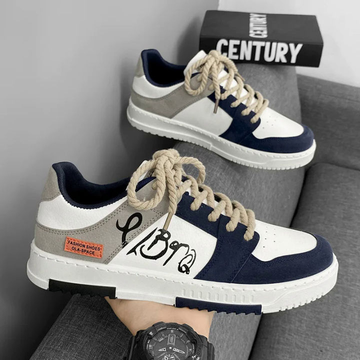 【selevn roind】 2023 NEW Men Casual Shoes Platform Casual Sneaker Lace Up Trainers Student Sneaker Men's Vulcanized Shoes Повседневные кроссовки