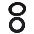 2Pcs Camera Lens Filter Step Up Ring Adapter Black - 49Mm-77Mm & 52Mm-77Mm. 