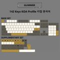 KBDiy KOA Profile PBT Keycaps for Mechanical Keyboard Japanese Korean Russian MAC Apple Style Glimmer Honey Milk Matcha Keycap. 