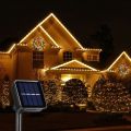 Solar Led Light Outdoor 50/100/200/300LED Fairy Lights Christmas Lights Street Garland Waterproof Festoon Garden Decor Garland--blue--10M 100LED.