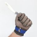 Stainless Steel Gloves Anti-cut Safety Cut Resistant Hand Protective Metal Meat Mesh Glove for Butcher Wire Knife Proof Stab. 