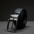 Zays Genuine Leather Belt for Men – Full-Grain, Adjustable Fits For 28–40 Inch Waist, 1.3" Width Formal & Casual Dress Belt.