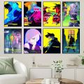Anime C-Cyberpunk E-Edgerunners Poster Prints Wall Sticker Painting Bedroom Living Room Decoration Office Home Self Adhesive. 
