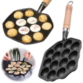 14Holes Non Stick Takoyaki Maker Octopus Ball Maker Octopus Baking Machine Home Cooking Baking Forms Mold Tray Kitchen,B. 