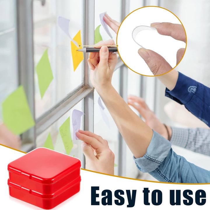 60pcs%20Reusable%20Double%20Sided%20Adhesive%20Tape%20with%20Box%20Traceless%20Sticky%20Gel%20Pads%20for%20DIY%20Craft%20Home%20Office%20Carpet%20Rug%20Couch%20Cushion%20-%20Image%202