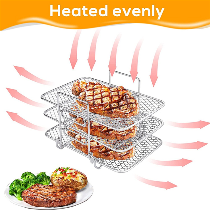 Air%20Fryer%20Rack%20304%20Stainless%20Steel%20Multi-Layer%20Dehydrator%20Rack%20Toast%20Rack%20Parts%20Accessories%20for%20Ninja%20Dual%20Air%20Fryer%20-%20Image%202