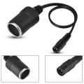 【Must-Have Accessories】 Car Charger Cable Socket DC5521 Female Plug Power Converter.