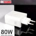 OnePlus 10 Pro Charger 80W Warp Super Vooc Usb C Charge Power Adapter For 1Plus One Plus 10 R 9T 9 Ace Nord CE 2 Nord 2. 