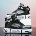Brand Kids High-tops Sneakers Trendy Boys Non-slip Basketball Shoes Outdoor Sports Tennis Shoes Comfortable Children Sneakers. 