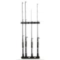 Wall Mounted Fishing Rod Rack for 6 Fishing Rods Fishing Pole Storage Rack Stand Holder.