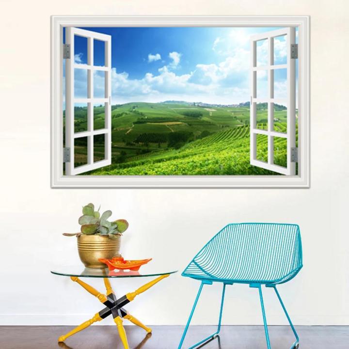 3D%20Window%20View%20Green%20Landscape%20wall%20sticker%20Removable%20Tea%20Garden%20Wall%20Stickers%20Mural%20Art%20Sticker%20Poster%20and%20prints%20-%20Image%204