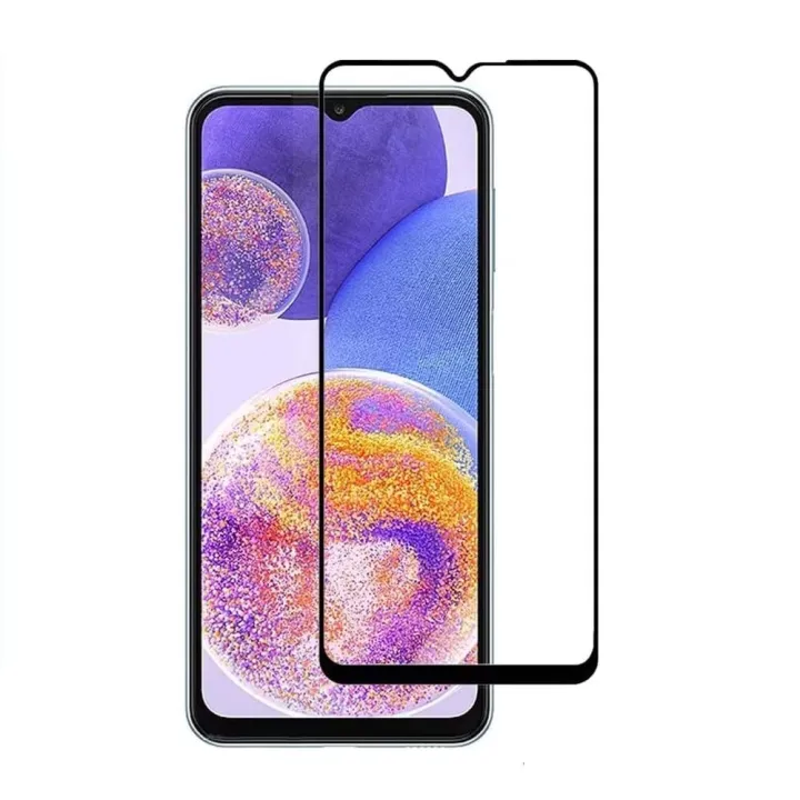 Samsung%20Galaxy%20A05/A05s%20Full%20Glue%20Tempered%20Glass%20Screen%20Protector%20Transparent%20-%20Image%203