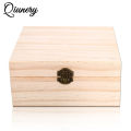 Creative 25 Slot Wooden Essential Oil Box, Holds 25 5-15 ml Roller Bottles Wooden Storage Case for Travel or Gift. 