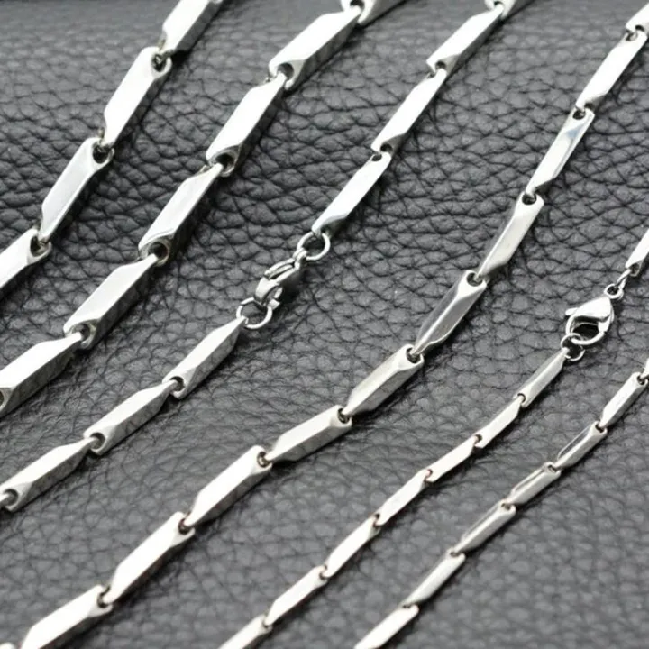 Skab%20Perfect%20Rice%20Chain%20for%20Boys%20and%20Men%20Plated%20Stainless%20Steel%20Chain%20-%20Image%204