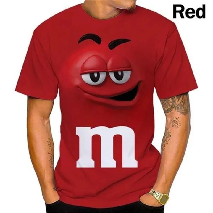 M%20Bean%20Men%20Women%203D%20T%20Shirts%20Food%20Printed%20Streetwear%20Casual%20Round%20Neck%20Short%20Sleeve%20T-Shirt%20y2k%20Clothing%20Harajuku%20Fashion%20Tops%20-%20Image%204