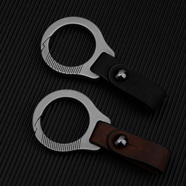 Titanium%20Alloy%20Cowhide%20Leather%20Keychain%20Waist%20Belt%20Buckle%20Car%20Key%20Holder%20NOVO%20-%20Image%206