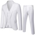 Business Suit Jacket Coat Blazers Trousers Waistcoat Men's Wedding Three Pieces Pants Vest Large Size Professional Suits. 